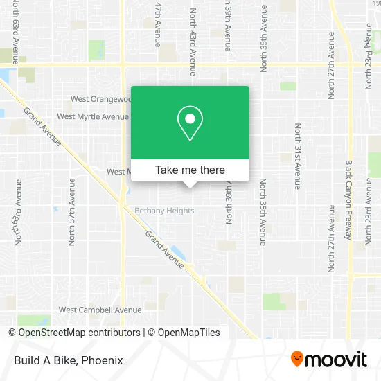 Build A Bike map