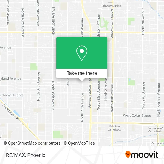 RE/MAX map
