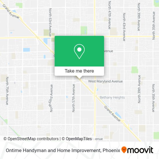 Mapa de Ontime Handyman and Home Improvement