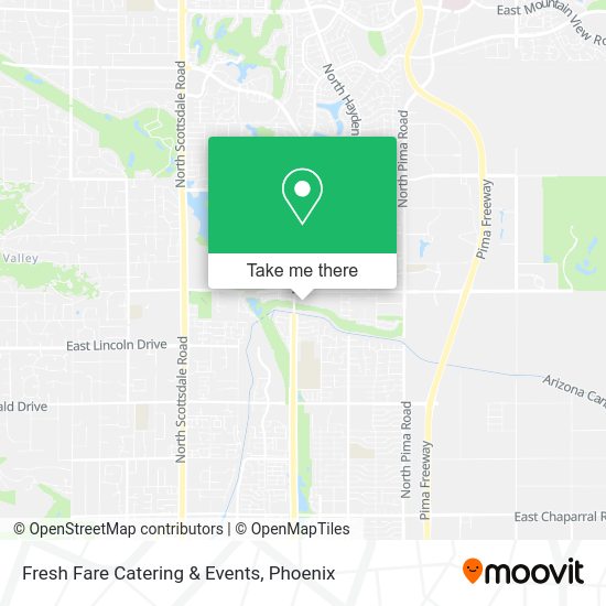 Fresh Fare Catering & Events map