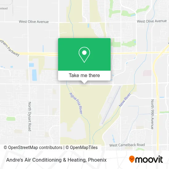 Andre's Air Conditioning & Heating map