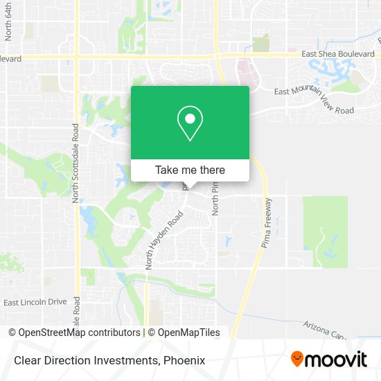 Mapa de Clear Direction Investments