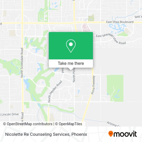 Nicolette Re Counseling Services map