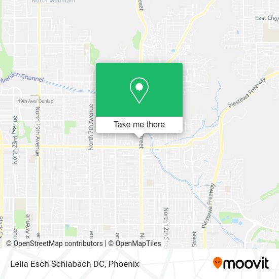 Lelia Esch Schlabach DC map