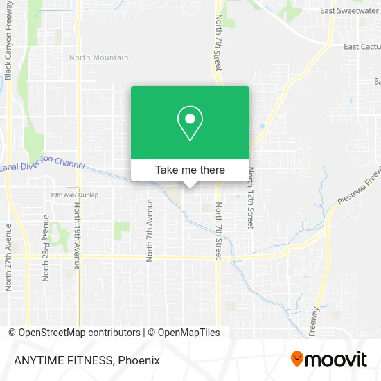ANYTIME FITNESS map