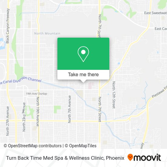 Mapa de Turn Back Time Med Spa & Wellness Clinic