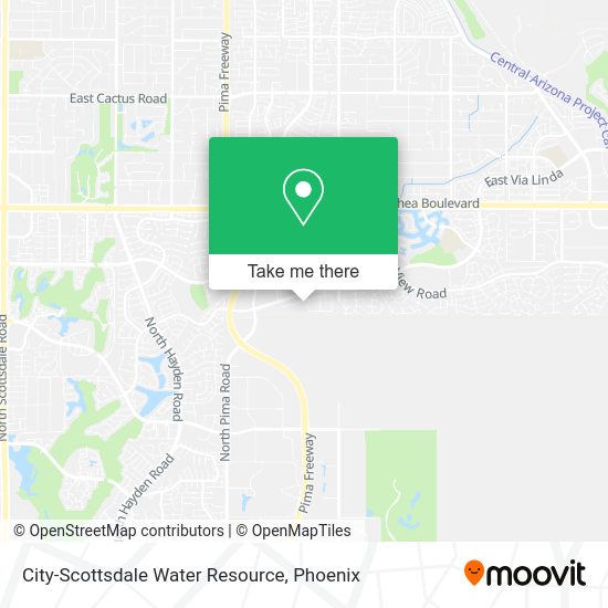 City-Scottsdale Water Resource map