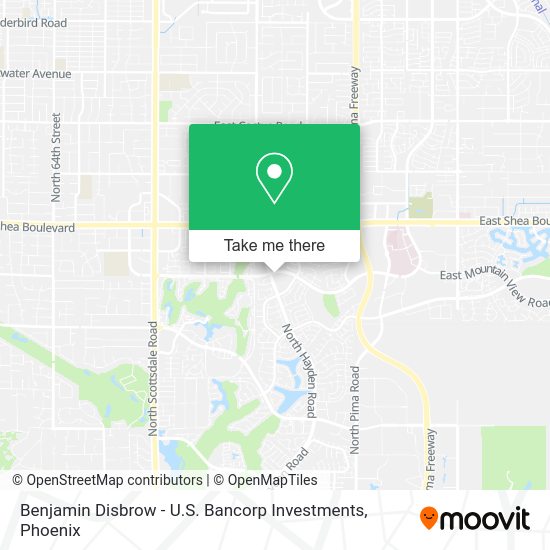 Benjamin Disbrow - U.S. Bancorp Investments map