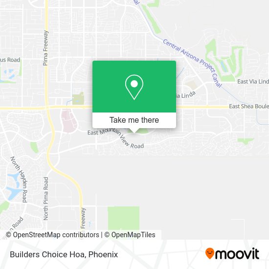 Builders Choice Hoa map