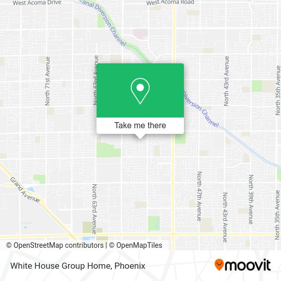 White House Group Home map