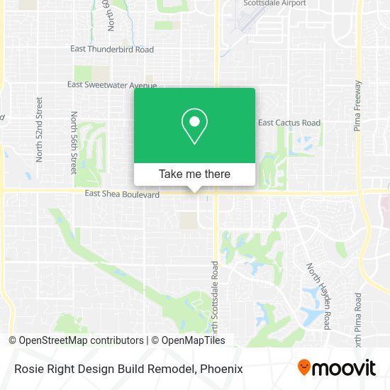 Mapa de Rosie Right Design Build Remodel