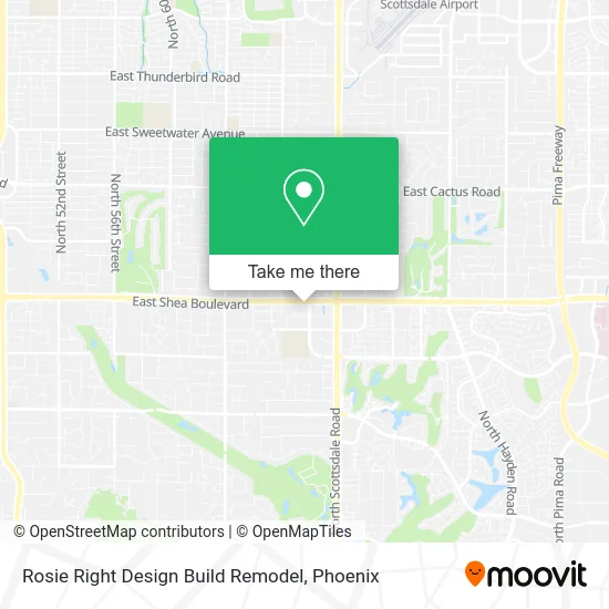 Mapa de Rosie Right Design Build Remodel