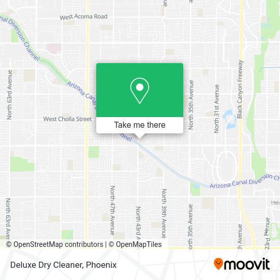 Mapa de Deluxe Dry Cleaner