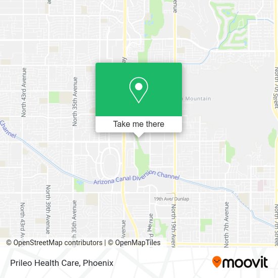 Mapa de Prileo Health Care
