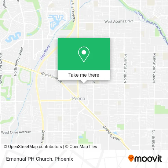 Emanual PH Church map