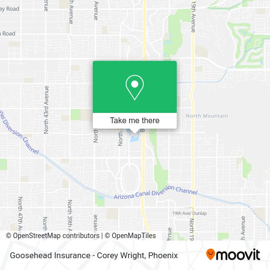 Goosehead Insurance - Corey Wright map