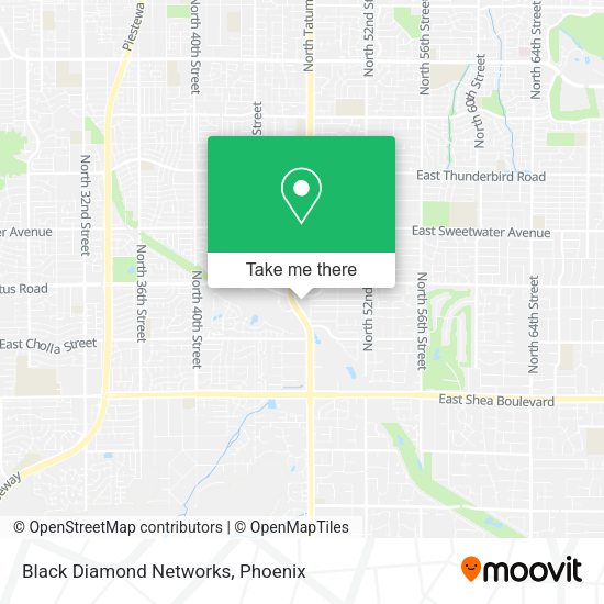 Black Diamond Networks map