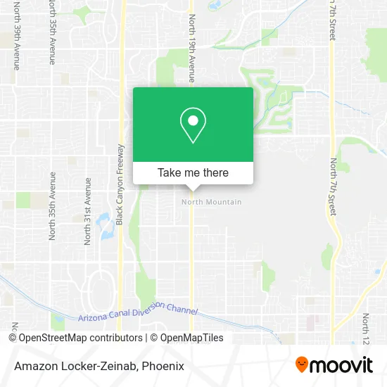 Amazon Locker-Zeinab map