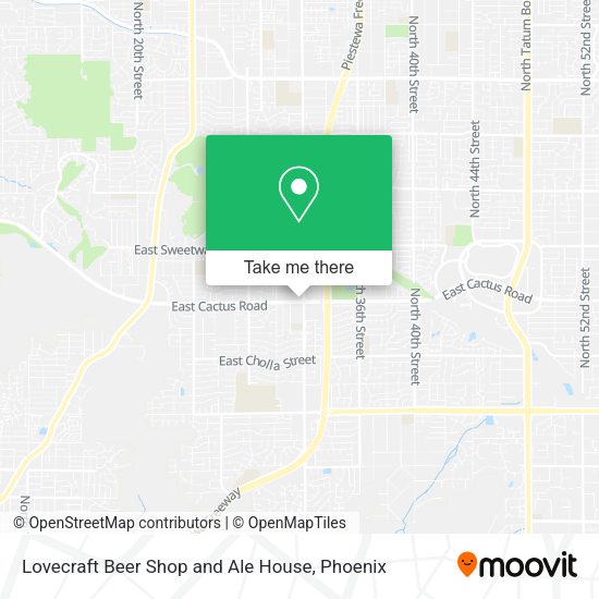 Lovecraft Beer Shop and Ale House map