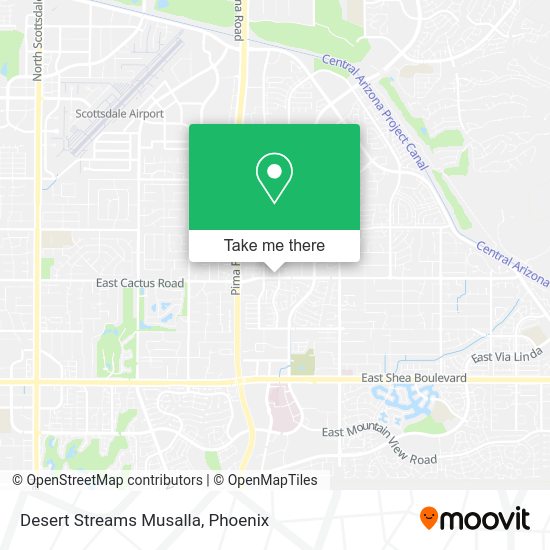 Mapa de Desert Streams Musalla