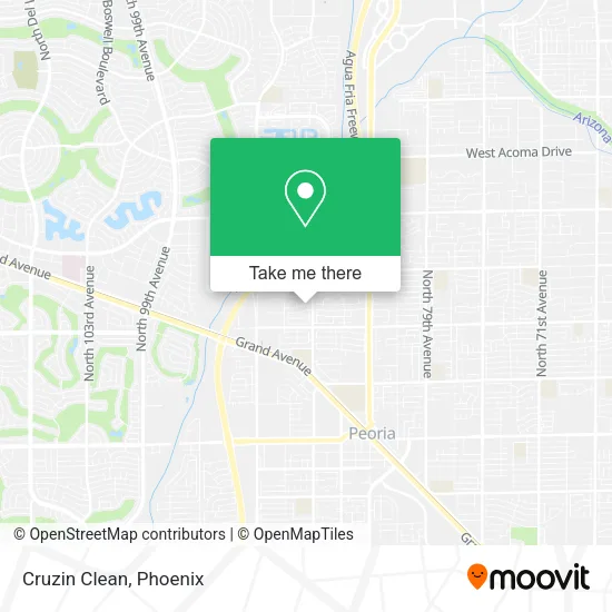 Cruzin Clean map