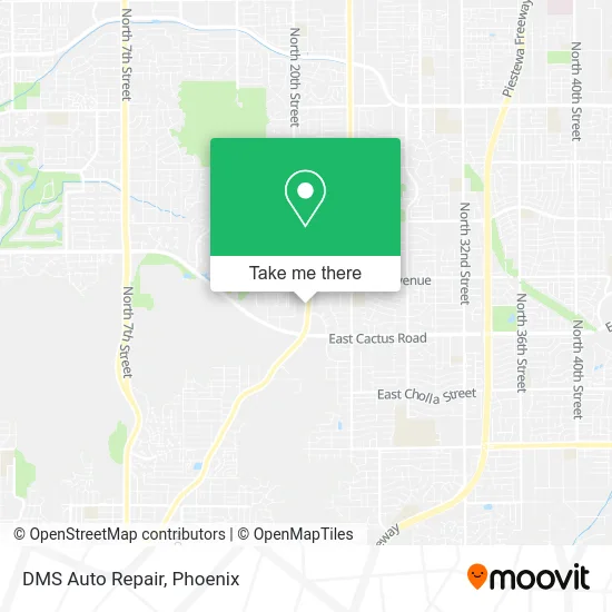 DMS Auto Repair map