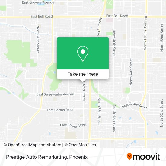 Prestige Auto Remarketing map