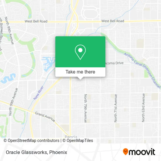 Oracle Glassworks map