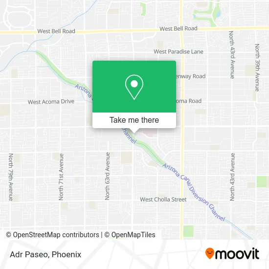 Adr Paseo map