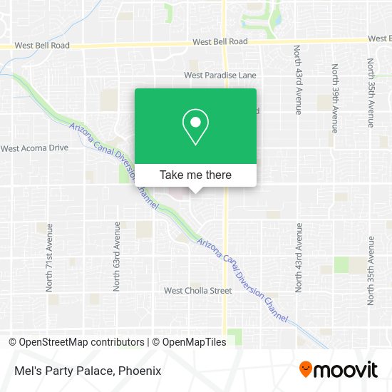Mapa de Mel's Party Palace