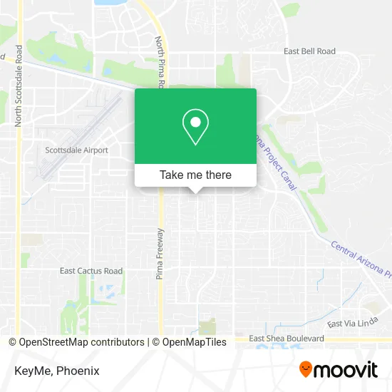 KeyMe map