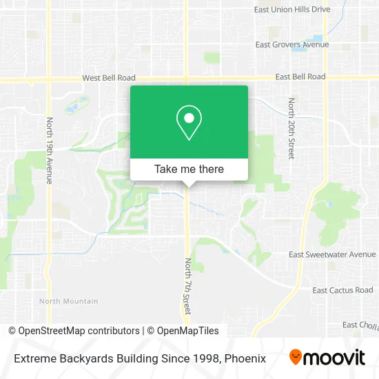 Extreme Backyards Building Since 1998 map