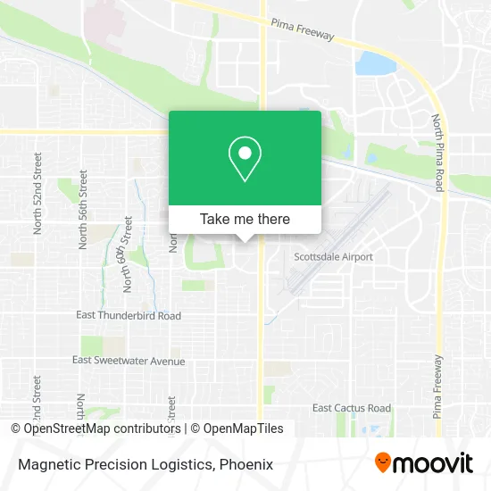 Magnetic Precision Logistics map