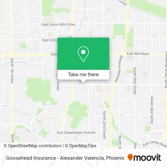 Goosehead Insurance - Alexander Valencia map