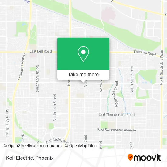 Mapa de Koll Electric