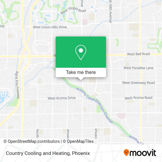 Country Cooling and Heating map