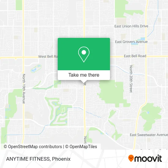 ANYTIME FITNESS map