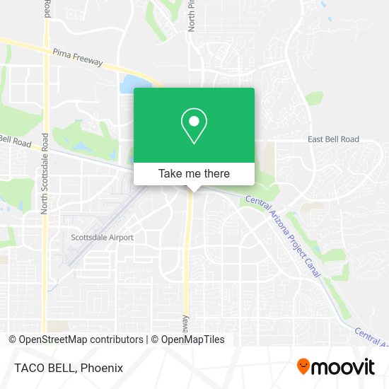 TACO BELL map