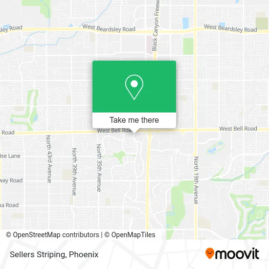 Sellers Striping map