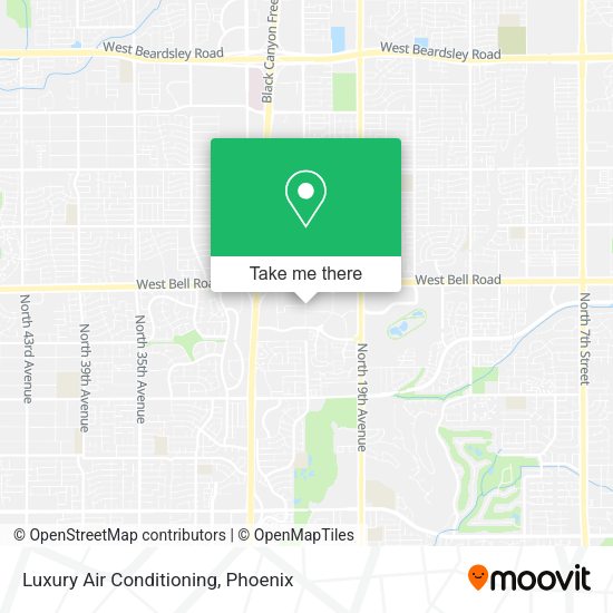 Luxury Air Conditioning map