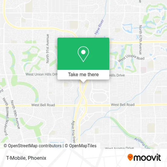T-Mobile map