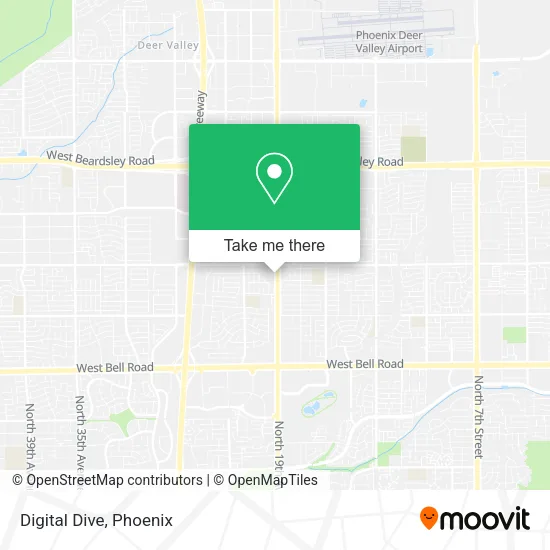 Digital Dive map