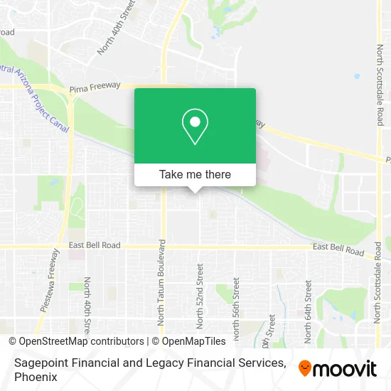 Sagepoint Financial and Legacy Financial Services map