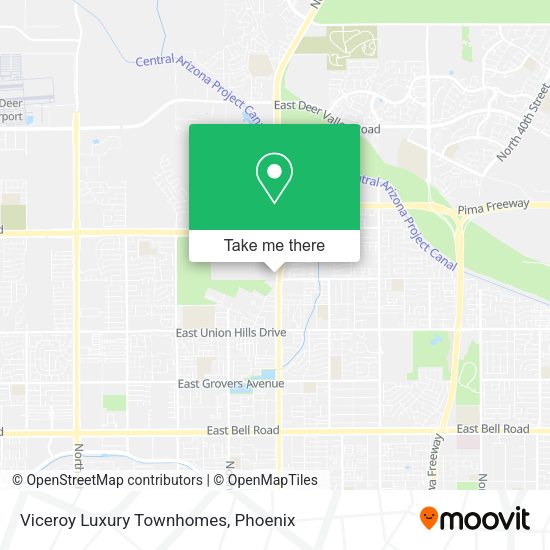 Mapa de Viceroy Luxury Townhomes