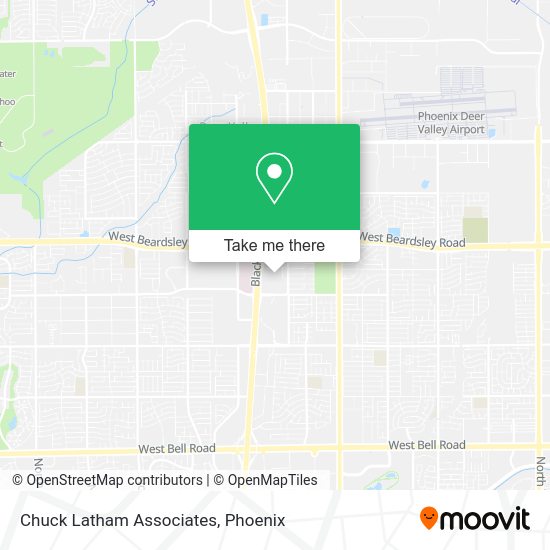 Chuck Latham Associates map