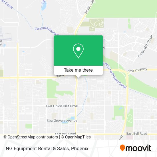 Mapa de NG Equipment Rental & Sales