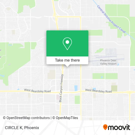 CIRCLE K map