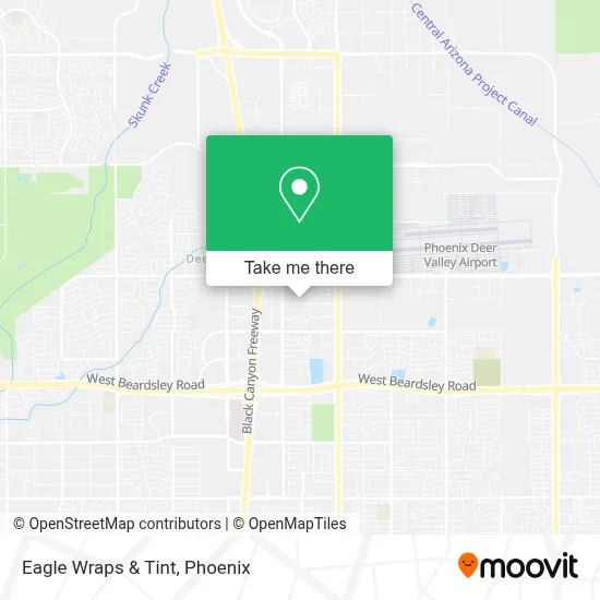 Eagle Wraps & Tint map