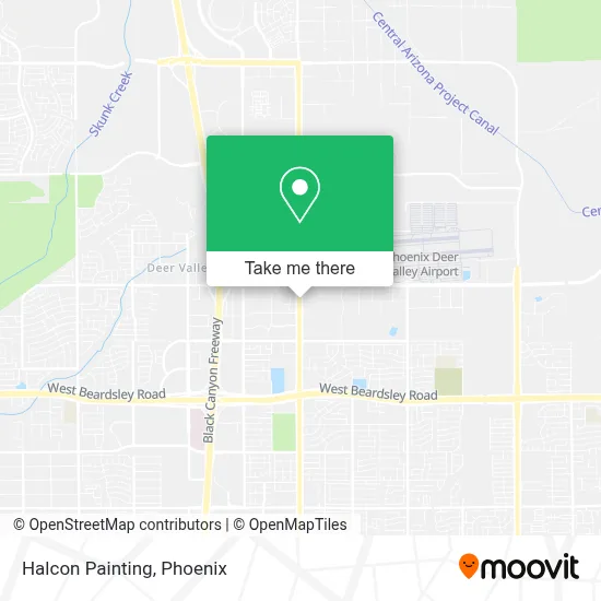 Halcon Painting map