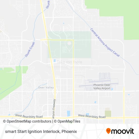 smart Start Ignition Interlock map